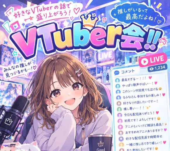 【2026年11月3日（火曜） 19時30分～21時30分】推し活しよ🎵初心者さん大歓迎🔰にじさんじ？ホロライブ？個人勢？Vtuber興味ある人！みんな集まれ〜！！✨🍻【この企画はボックス席の一部で開催で、カウンターをはじめ他の席は通常営業していますので、企画に関係ないフリーのご来店も大歓迎です!!】